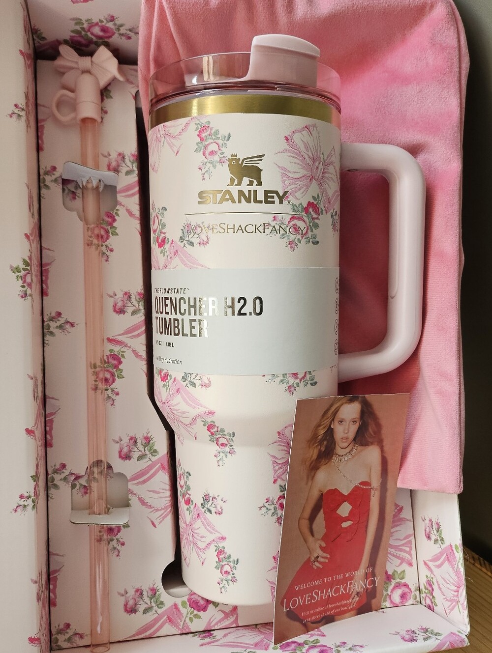 Stanlet LoveShackFancy 40oz Tumbler - Picture 4 of 6